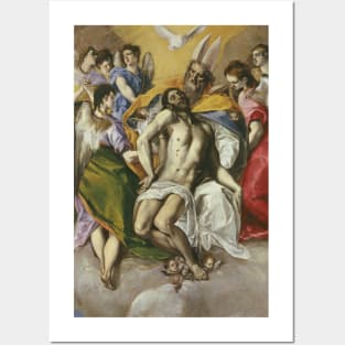 The Holy Tninity by El Greco Posters and Art